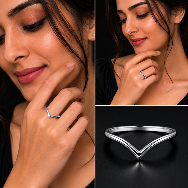 Modern Symmetry V-Band Ring